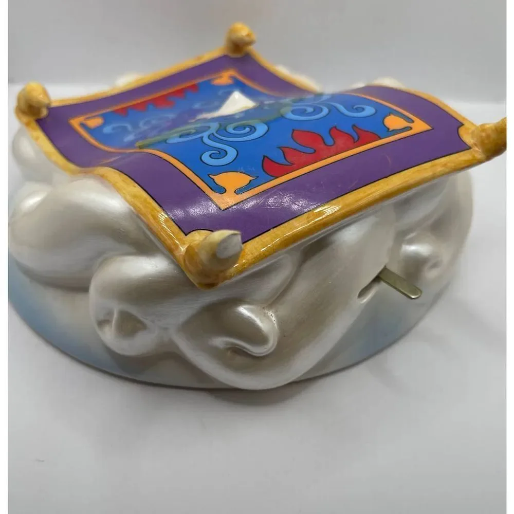 Walt Disney Schmid Aladdin Musical Figurine A Whole New‎ World WORKS